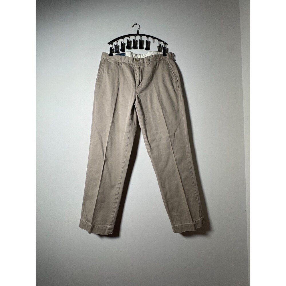 Polo Ralph Lauren Khaki Chino Pants Men's 36x32 Classic Fit Beige